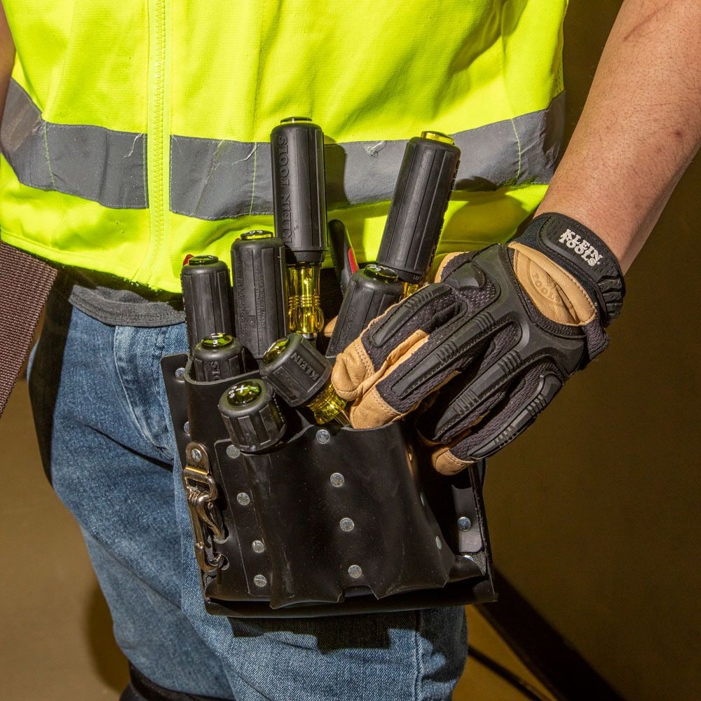 Jeu de tournevis assortis avec poignées à poignée coussinée (8 pièces)