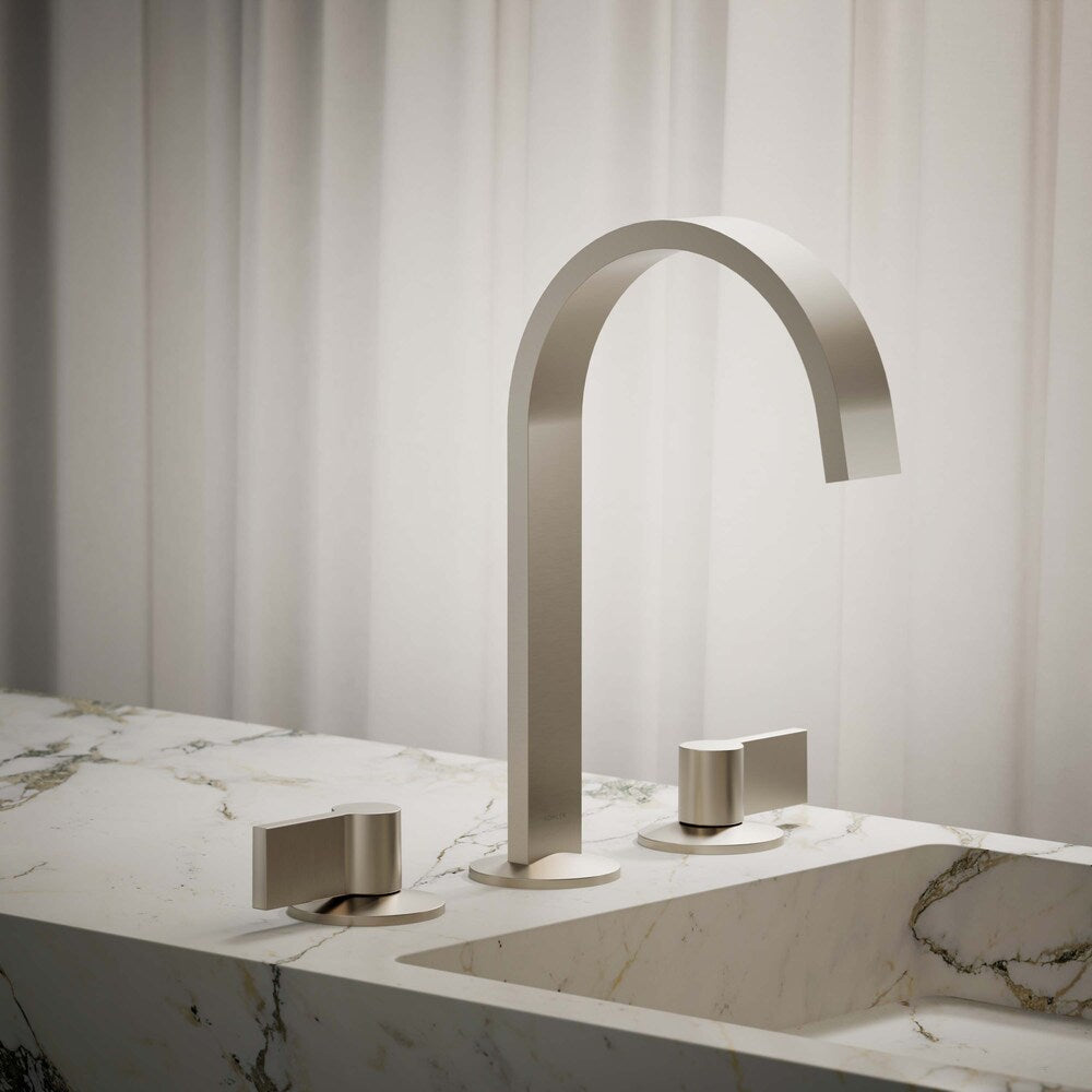 Composants Bec de lavabo de salle de bain 1,2 Gpm avec design en ruban