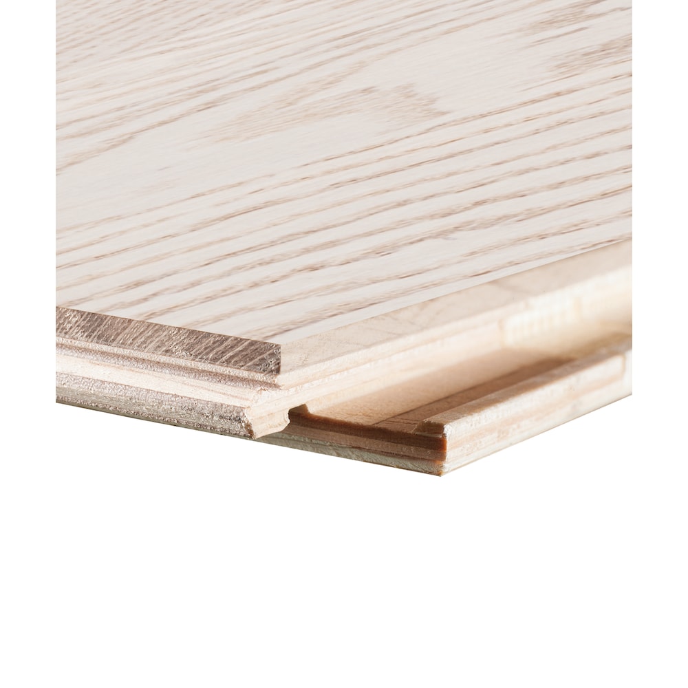 SQUARE EDGE 1/2-inch x 7-1/5-inch Frosty Engineered Oak Hardwood Planks (38.61 sq. ft./case)