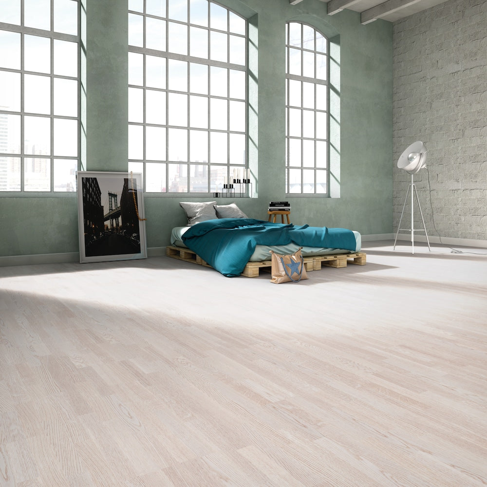 SQUARE EDGE 1/2-inch x 7-1/5-inch Frosty Engineered Oak Hardwood Planks (38.61 sq. ft./case)