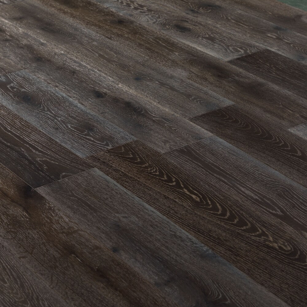Sample-XXL French Oak Grey Smoke 3/8-inch T x 7.5-inch W x 6-inch L Engineered Hardwood Flooring