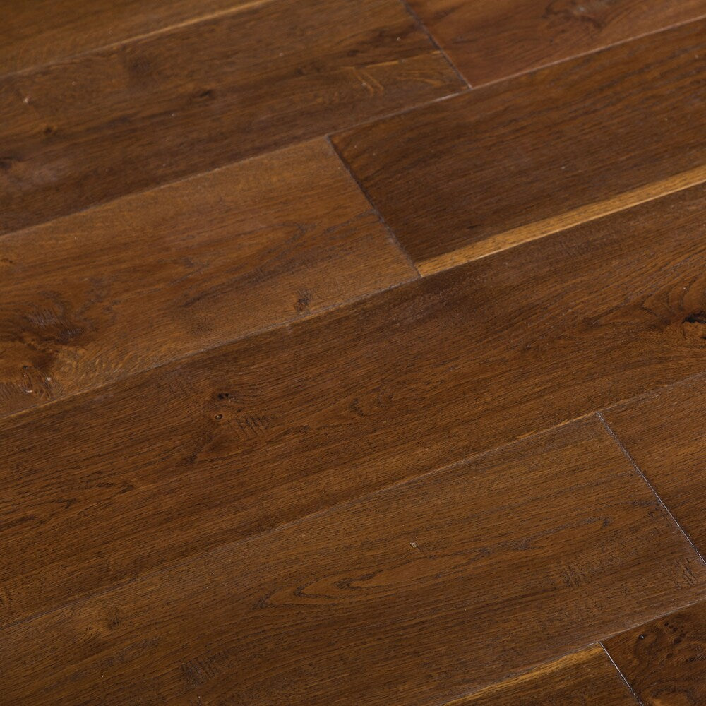 Sample-XXL French Oak Rich 3/8-inch T x 7.5-inch W x 6-inch L Engineered Hardwood Flooring