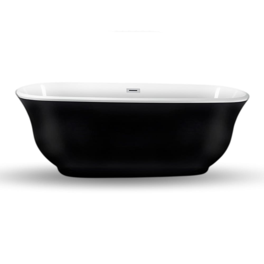 67 inch Streamline NPT9663CH Freestanding Bathtub with Internal Drain