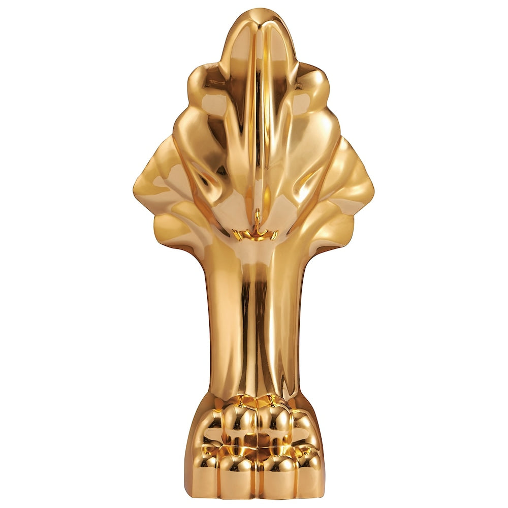 61 inch Streamline NPT9480GLD-GLD Soaking Clawfoot Bathtub with Internal Drain