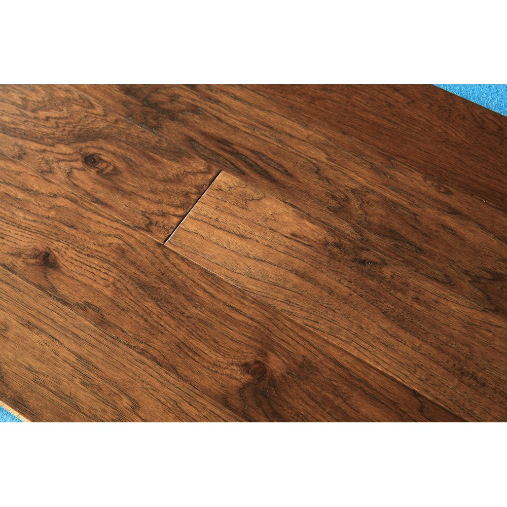 Plancher, bois franc d'ingénierie, 1/2 po x 5 po x longueur variable, Hickory Austin (26,48 pi2/boîte)