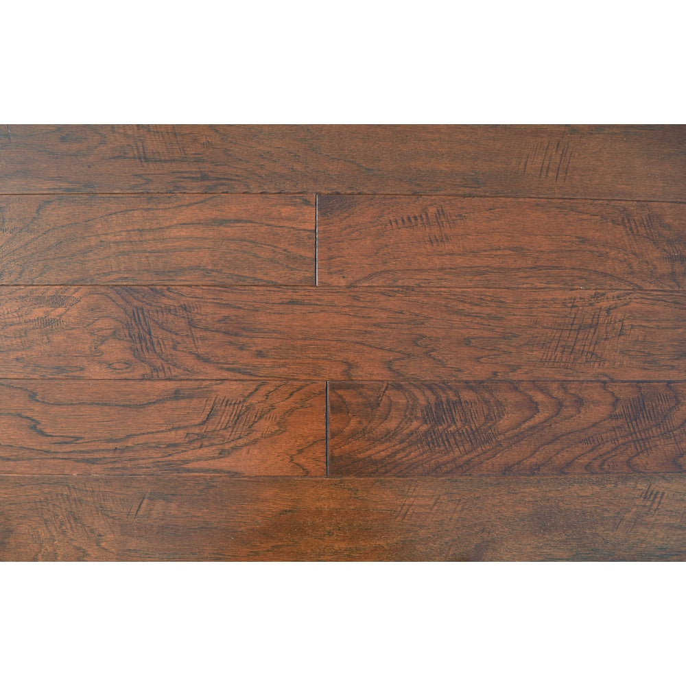 Plancher, bois franc d'ingénierie, 3/8 po x 5 po x longueurs variables, Hickory Prairie (33,05 pi2/boîte)