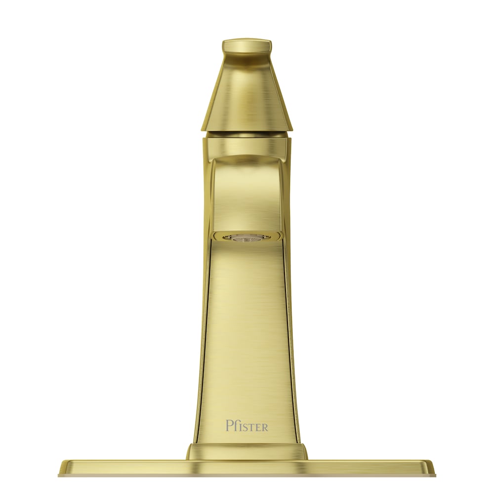 Bloor Single Handle 1 or 3 Hole Brushed Gold Bathroom Sink Faucet/Tap