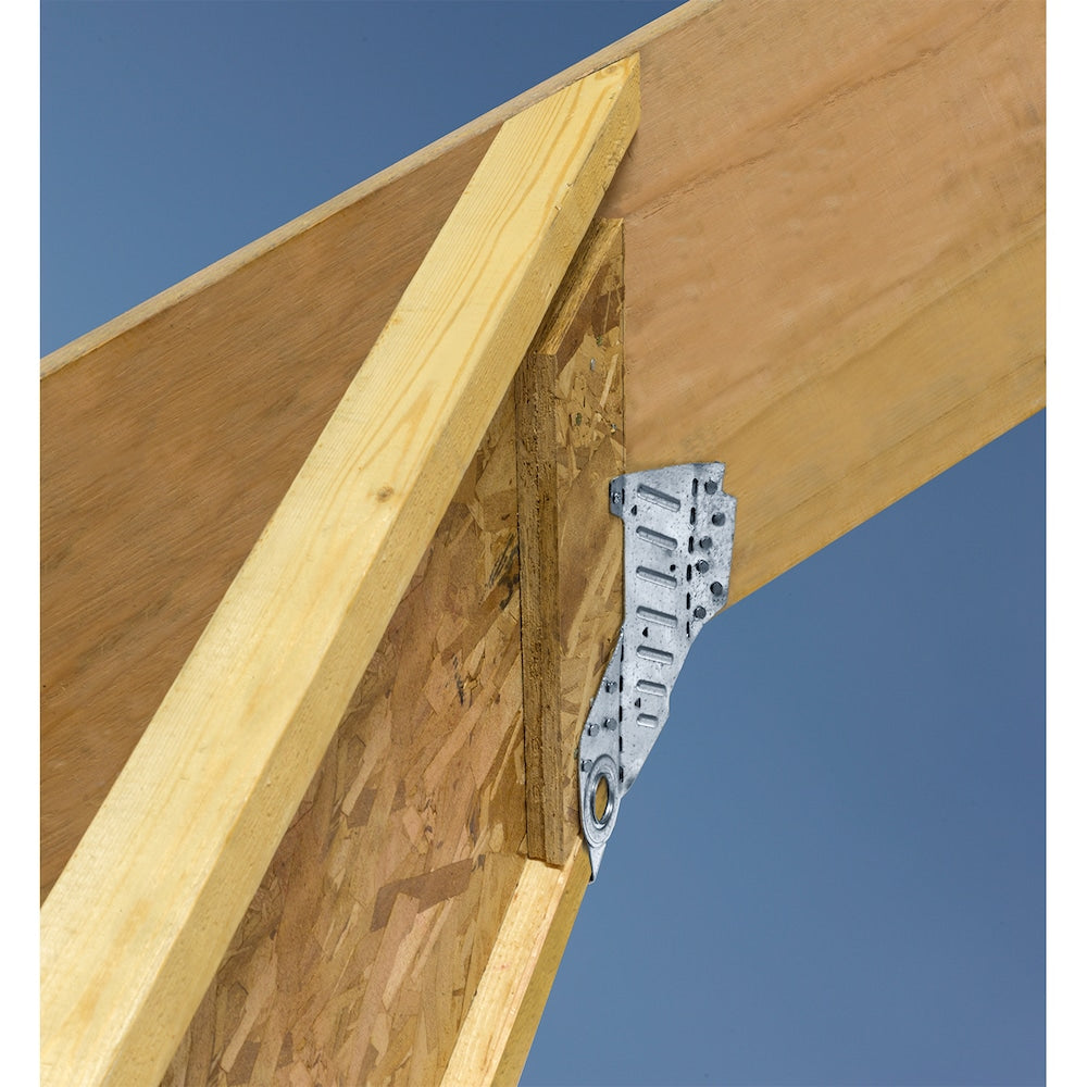 Étrier de chevron réglable sur le terrain léger LSSR pour bois de construction nominal 2x6