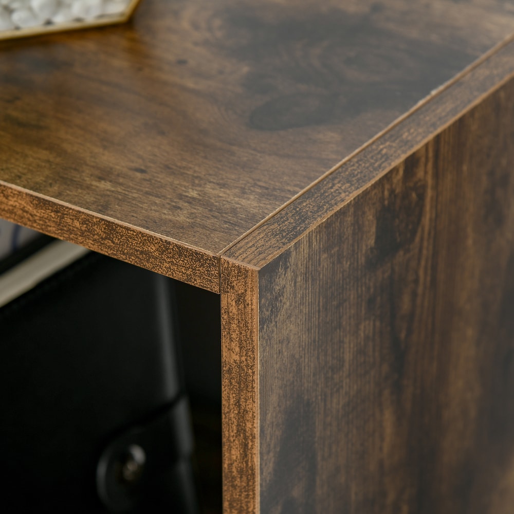 Storage Shelf 3-Tier Bookcase Display Rack Home Organizer For Home Office