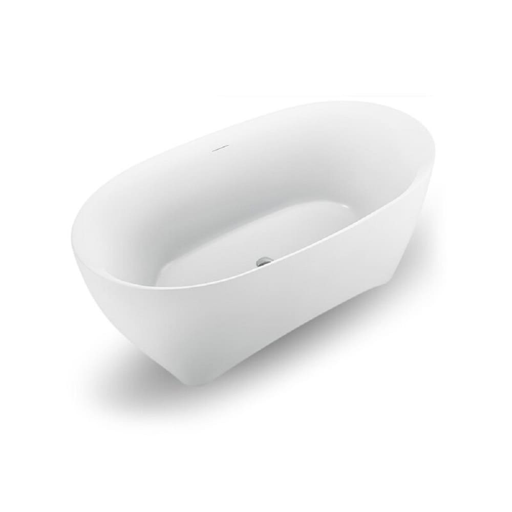 59 inch Streamline NPT91740CH Freestanding Bathtub with Internal Drain