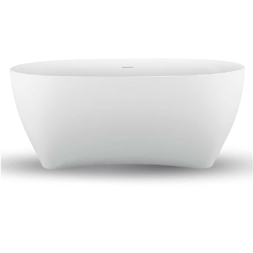 59 inch Streamline NPT91740BNK Freestanding Bathtub with Internal Drain