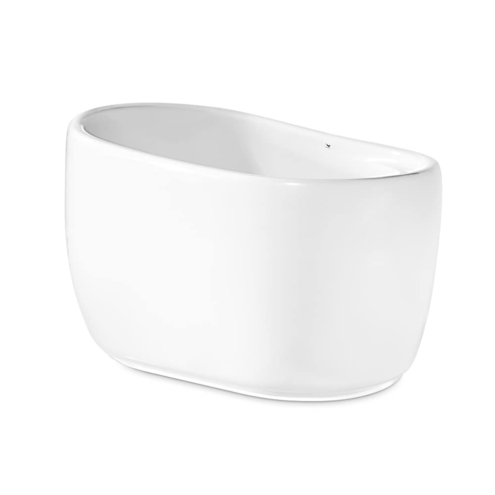 Baignoire autoportante Streamline NPT92040ORB de 51 pouces avec drain interne