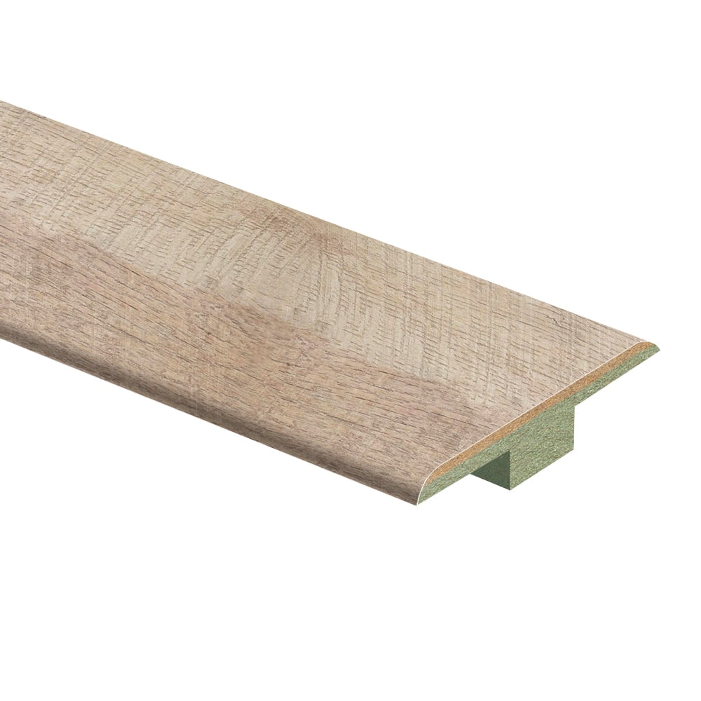 Enchanted White Oak 7/16-inch Thick x 1 3/4-inch Wide x 72-inch Length Laminate T-Moulding