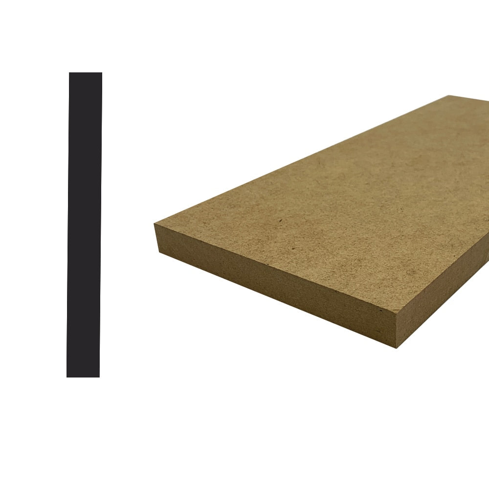 S4S 5/8" x 5.3/8" x 12' Raw unprimed MDF Wall panel