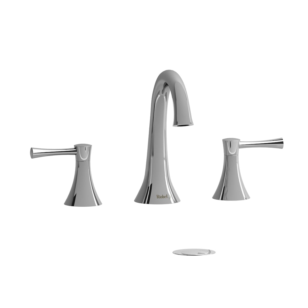 Robinet de lavabo Edge de 8 pouces en chrome