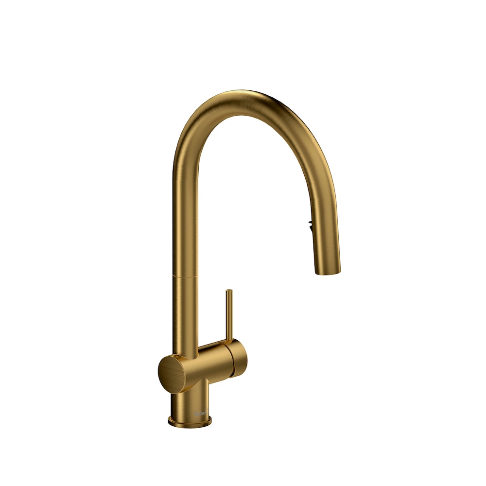 Azure Pull-Ddown Kitchen Faucet in Brushed Gold