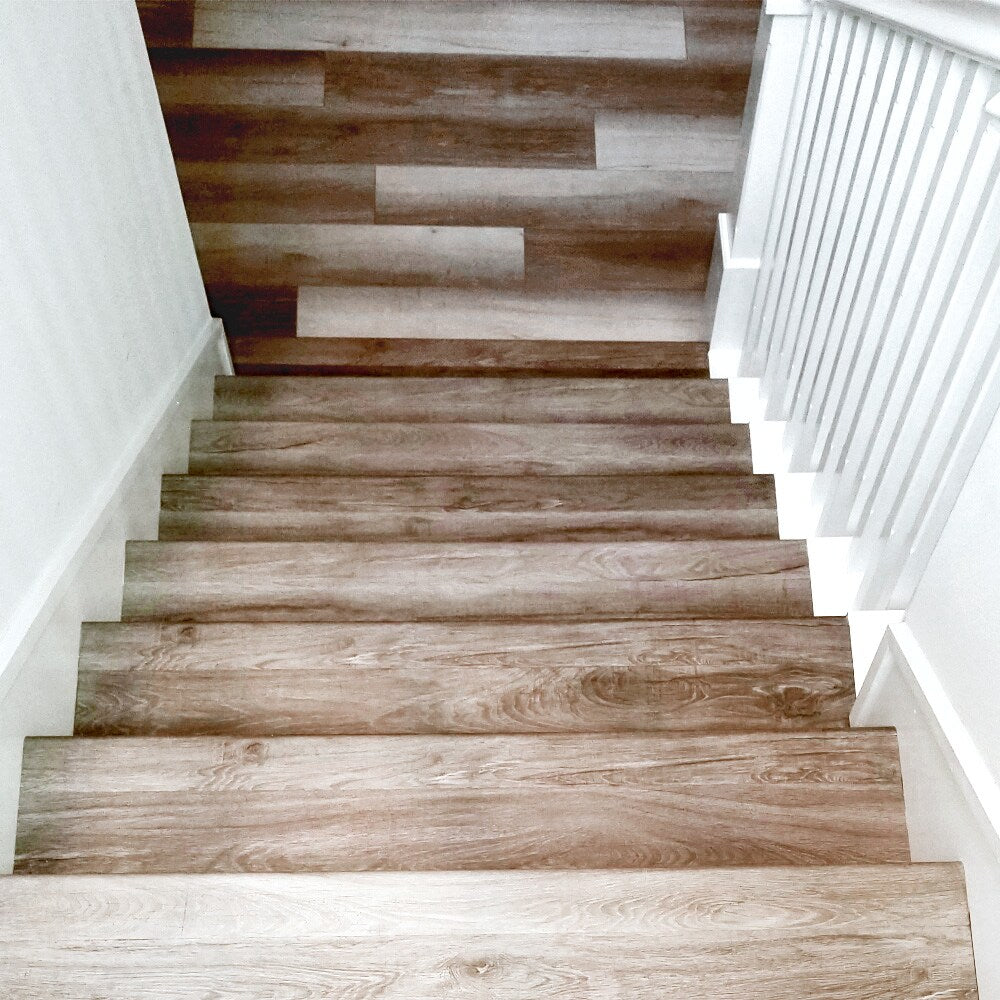 Ashvl/Cl Hrbr Ok 1/2-inch Thick x 2-3/4-inch Wide x 94-inch Length Hardwood Stair Nose Molding Flush