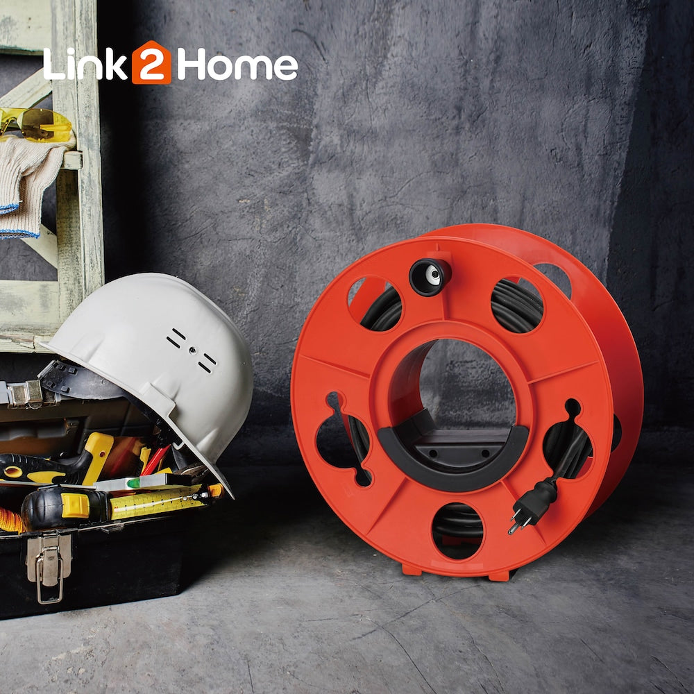Link2Home Cord Storage Reel 150ft.