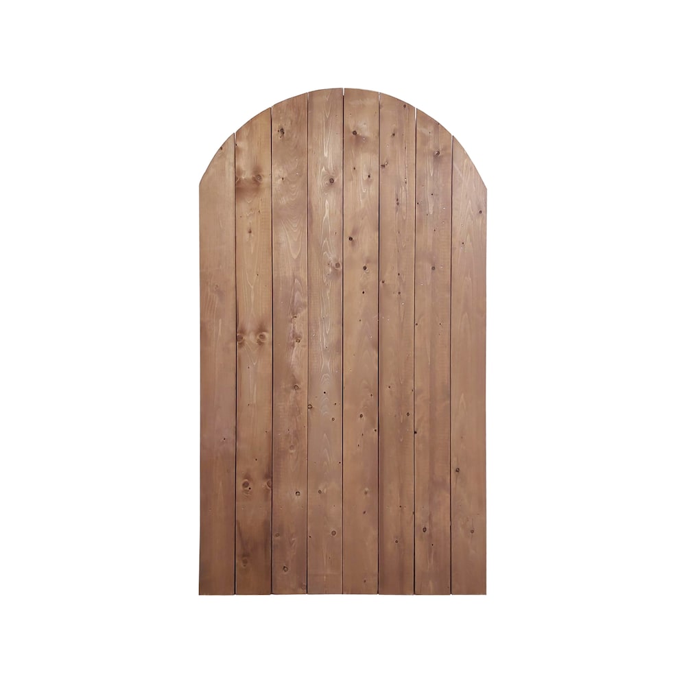 3.5 ft x 6 ft MicroPro Sienna Treated Wood Fence Gate