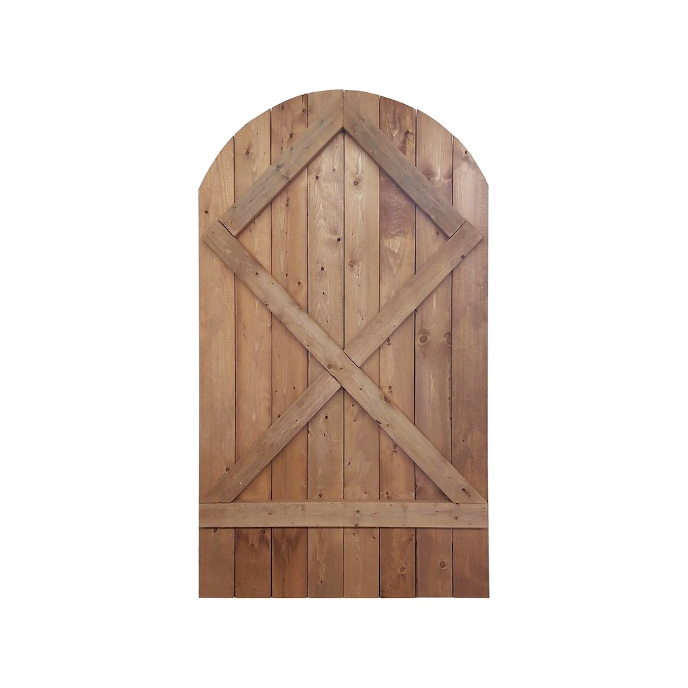 3.5 ft x 6 ft MicroPro Sienna Treated Wood Fence Gate