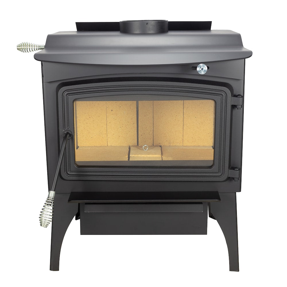 2,200 sq. ft. EPA Certified Wood Stove with Legs