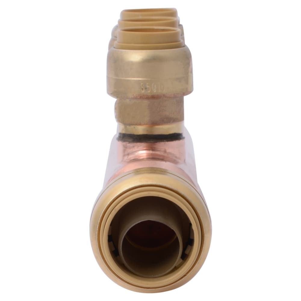 3/4 inch X 1/2 inch SharkBite 3 Port Manifold Closed