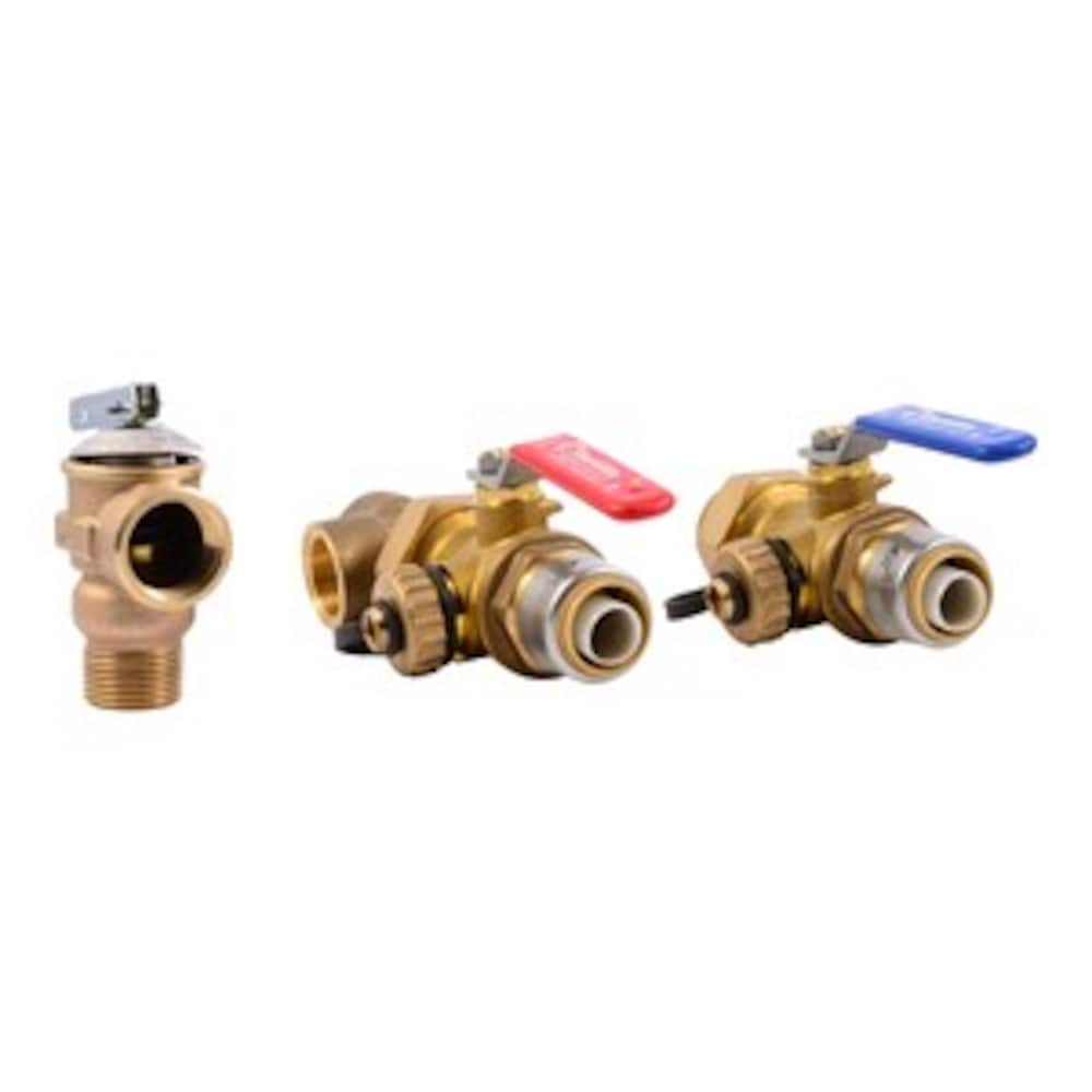 Kit d'installation de 3/4 po pour chauffe-eau sans réservoir