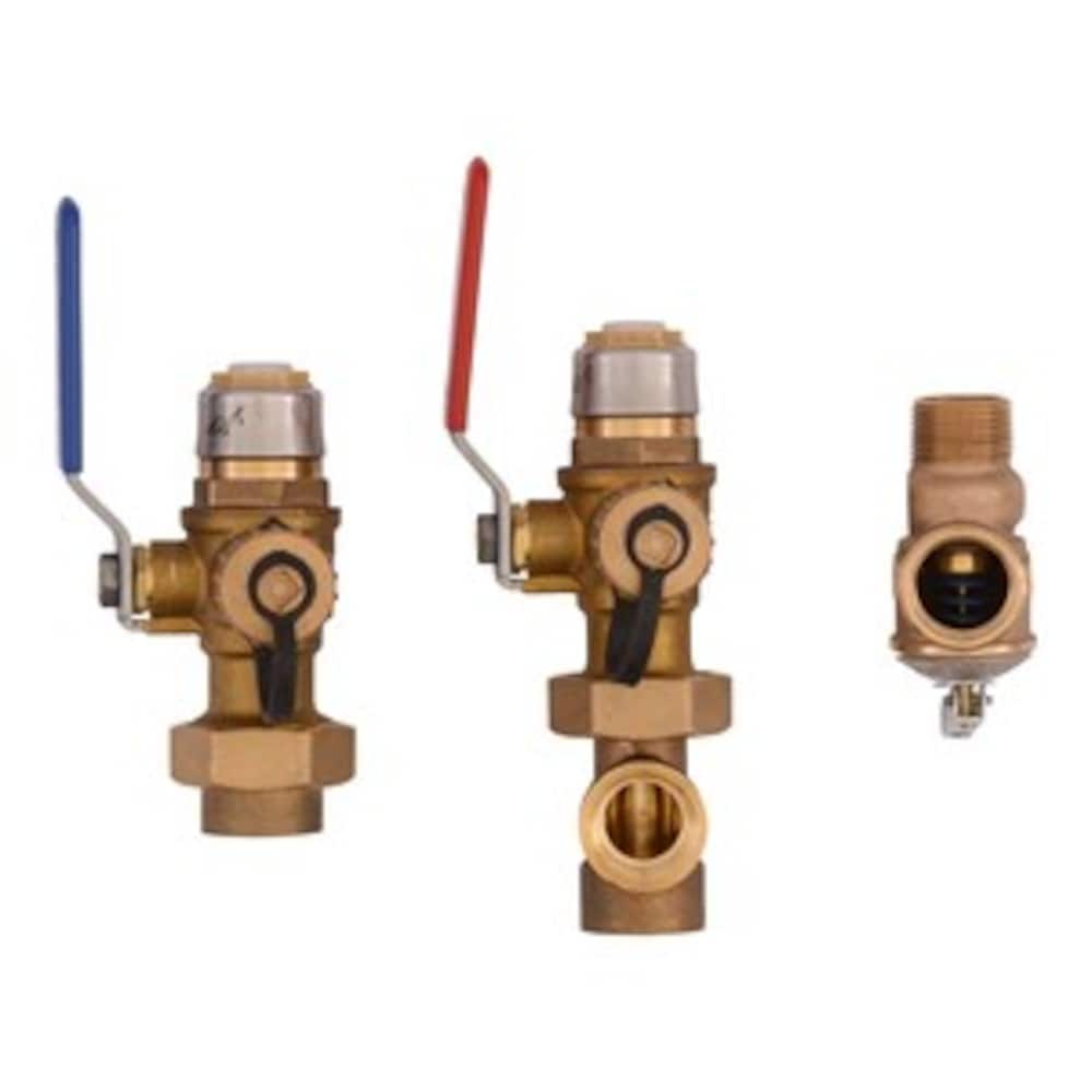 Kit d'installation de 3/4 po pour chauffe-eau sans réservoir