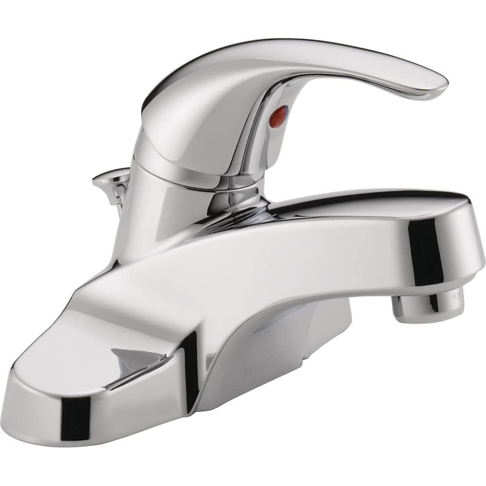 Peerless Single Handle Lever Bathroom Sink Faucet Deck Mount Standard Water Flow Chrome