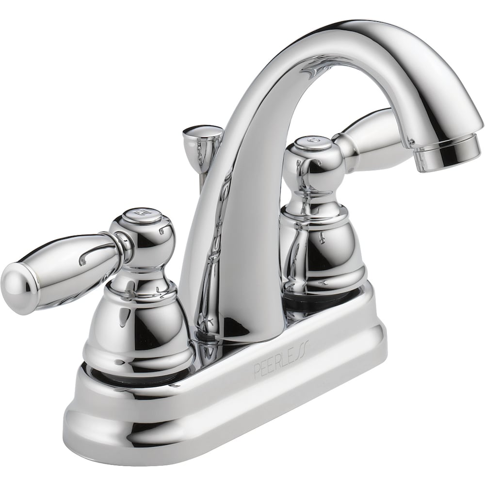 2 Handle Bathroom Sink Faucet in Chrome