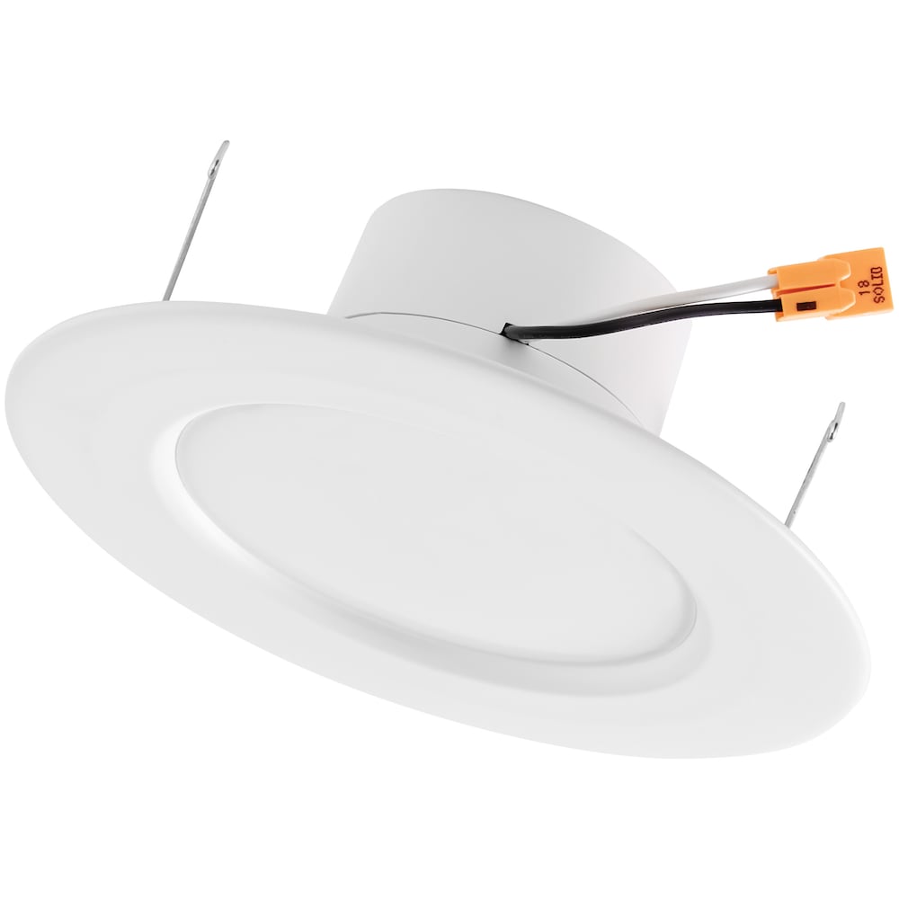 Garniture de lumière encastrée à LED intégrée CCT à couleur intelligente de 5 ou 6 pouces alimentée par Hubspace