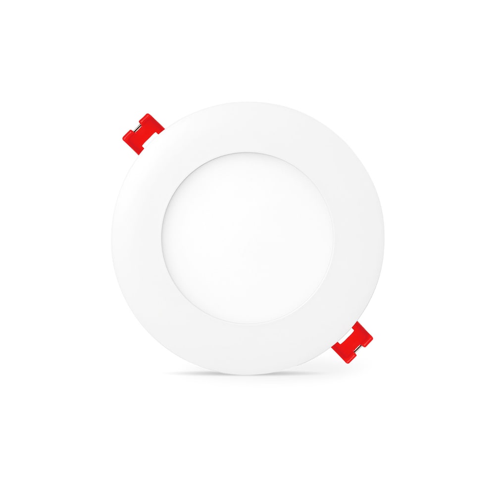 4-inch Smart Color Changing Tunable White Ultra Slim LED Recessed Lighting Kit Powered by Hubspace