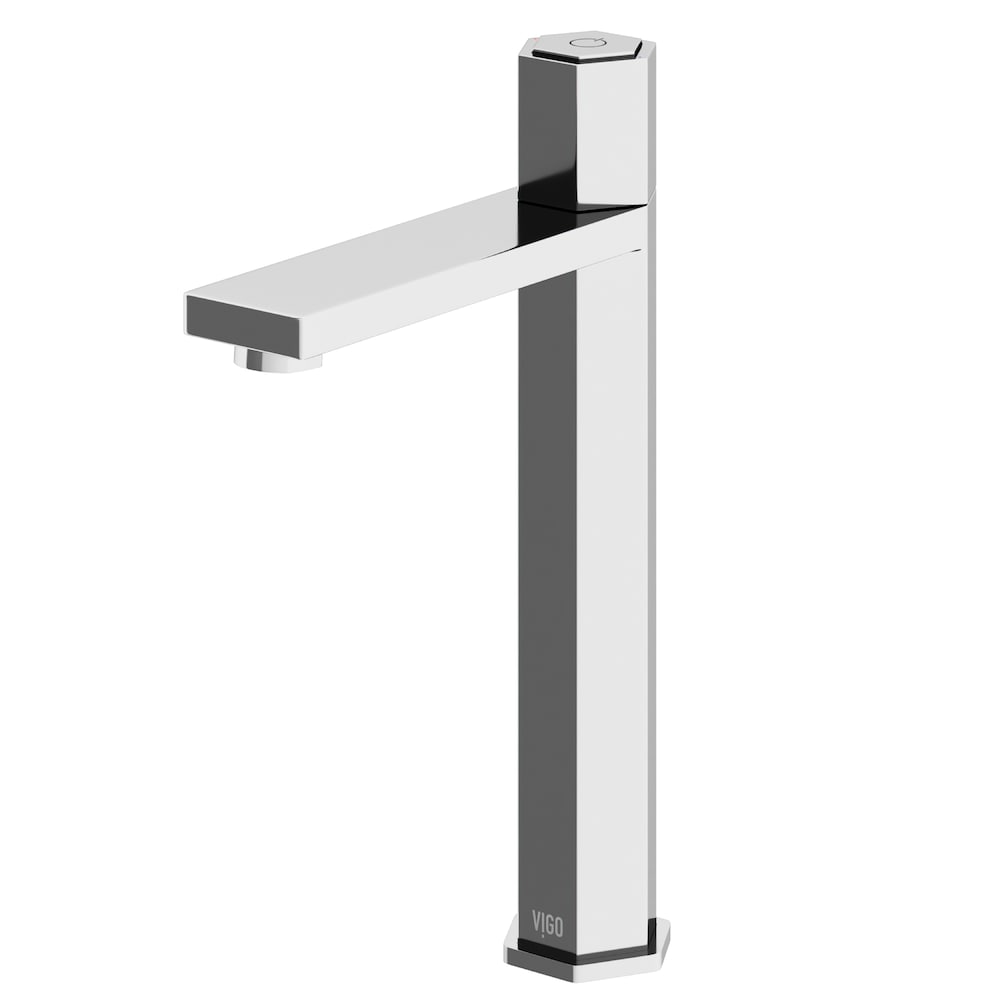 Robinet de salle de bain à poignée unique et trou unique Nova en chrome