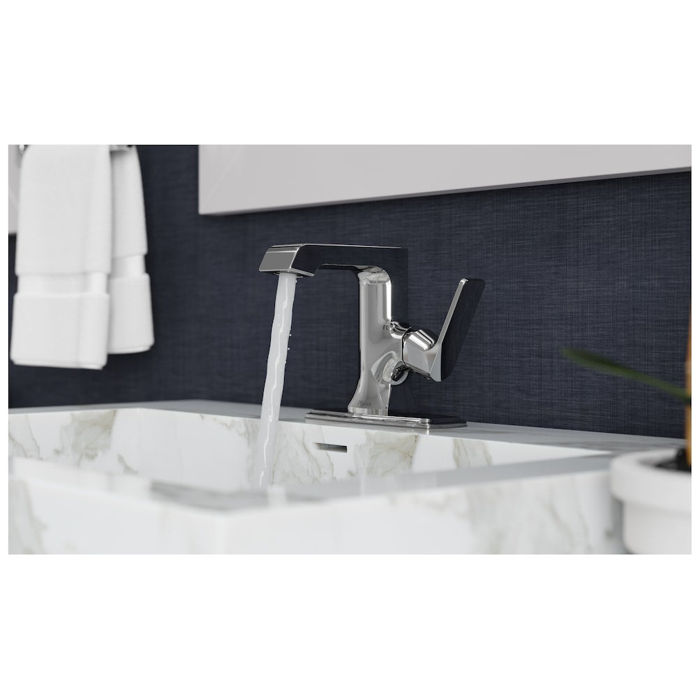 Penn Single Handle 1 or 3 Hole Polished Chrome Bathroom Sink Faucet/Tap