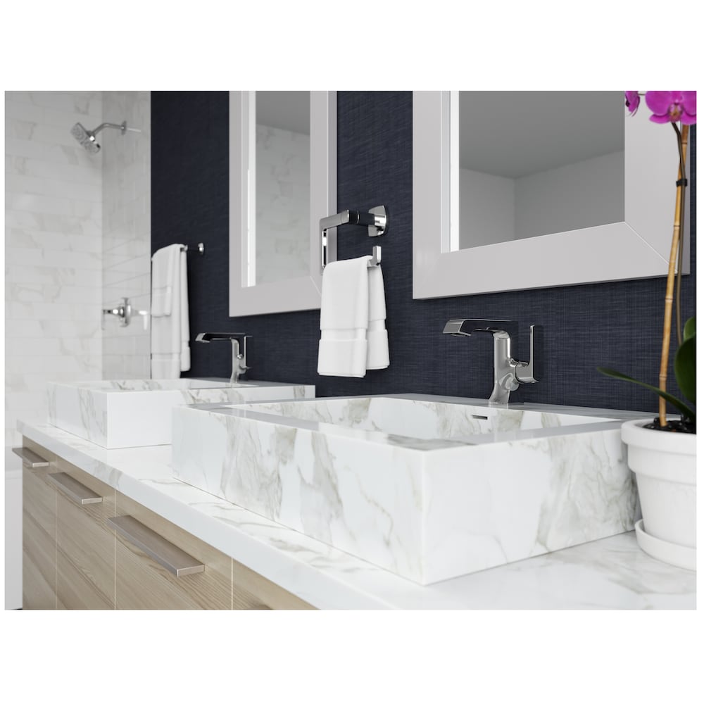 Penn Single Handle 1 or 3 Hole Polished Chrome Bathroom Sink Faucet/Tap