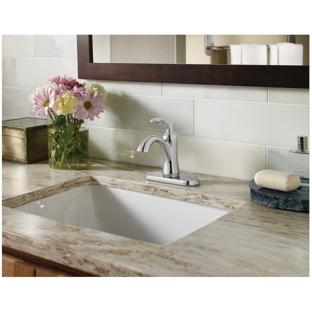 Verano Single Handle 1 or 3 Hole Polished Chrome Bathroom Sink Faucet/Tap