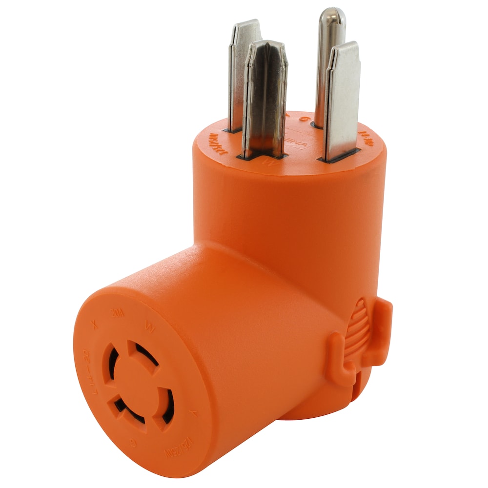 Dryer Outlet Adapter 4-Prong Dryer Plug 14-30P to 4-Prong 20A Locking L14-20R