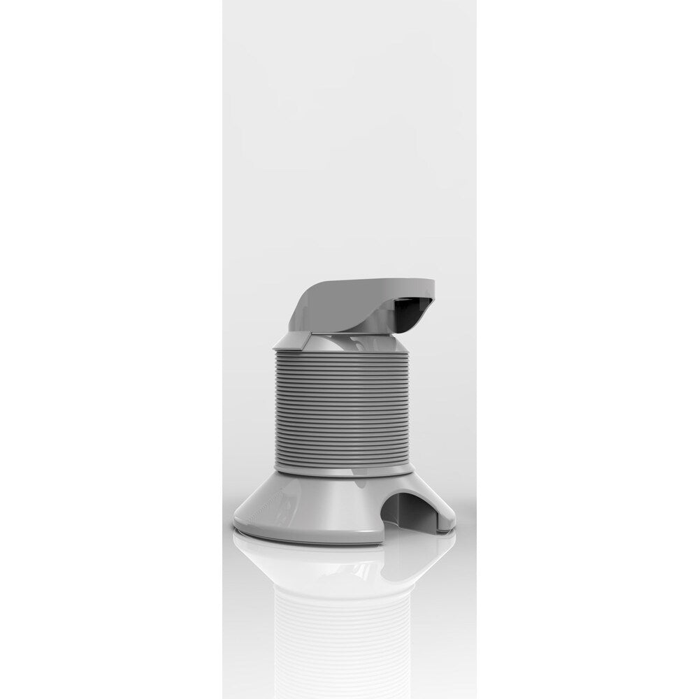 30 in to 84 in (762 mm to 2130 mm) Cable Management Spine, Silver