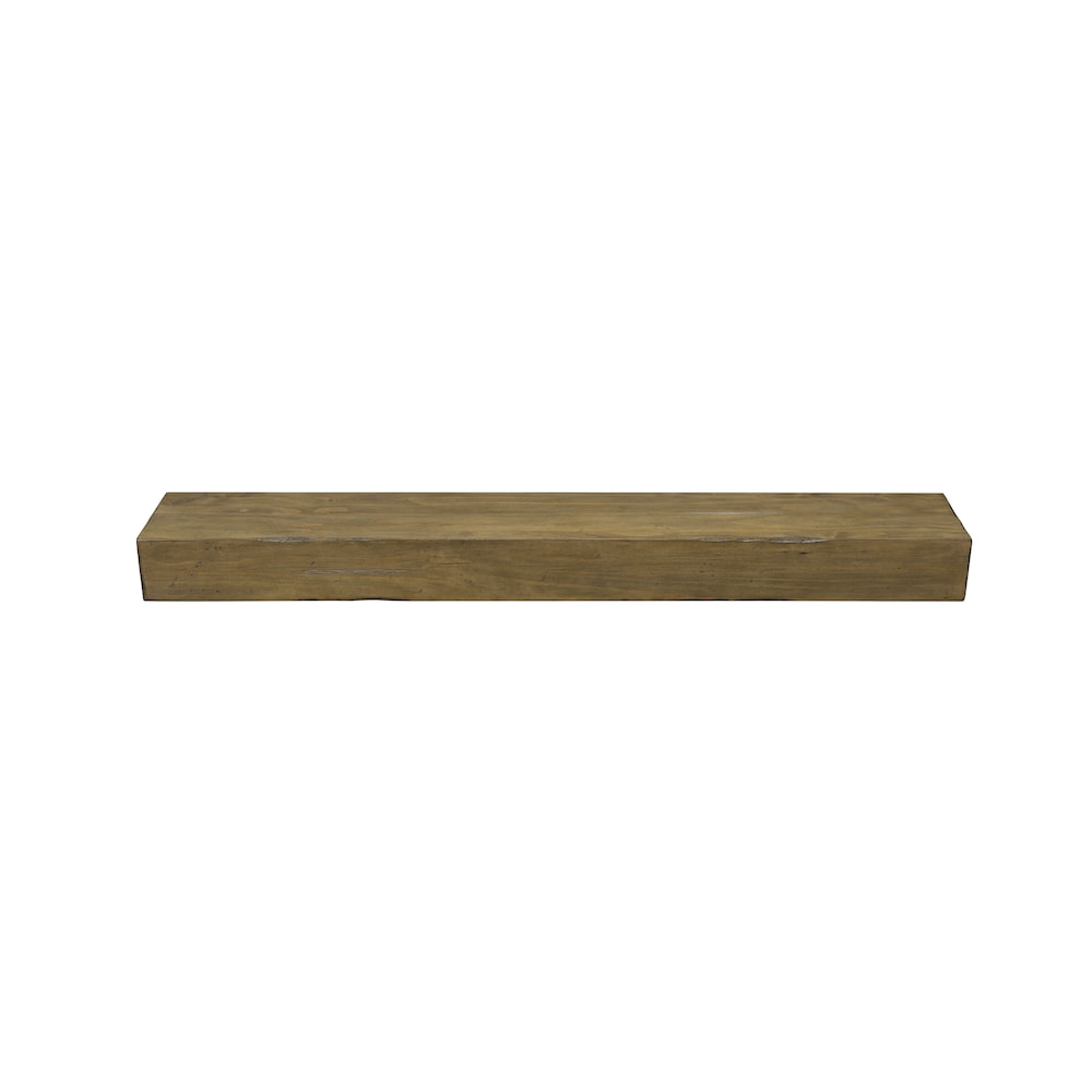 Étagère ou étagère de cheminée Shenandoah 48" Dune Rustic Distressed Finish