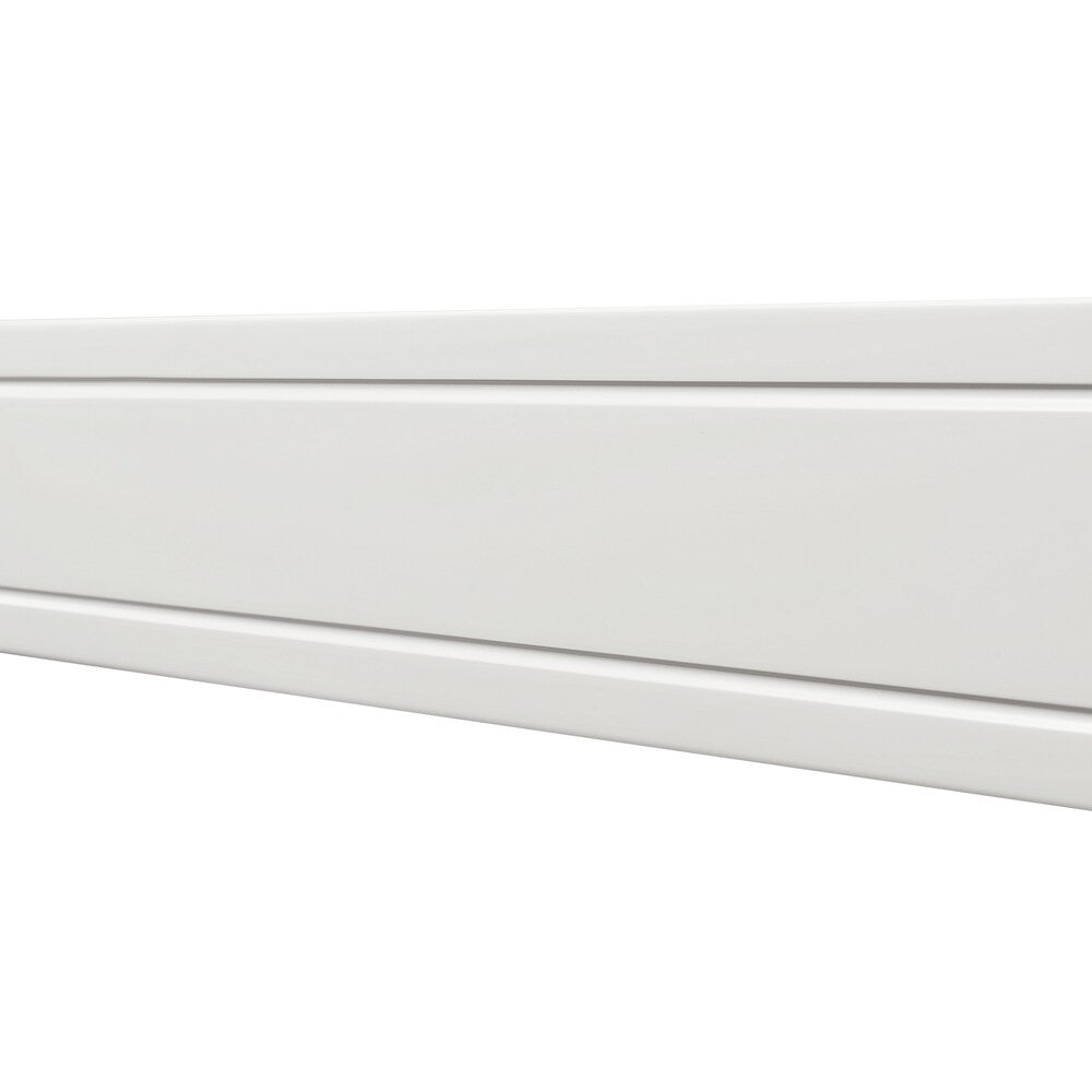 L'étagère Sarah 72" ou l'étagère de cheminée MDF peinture blanche