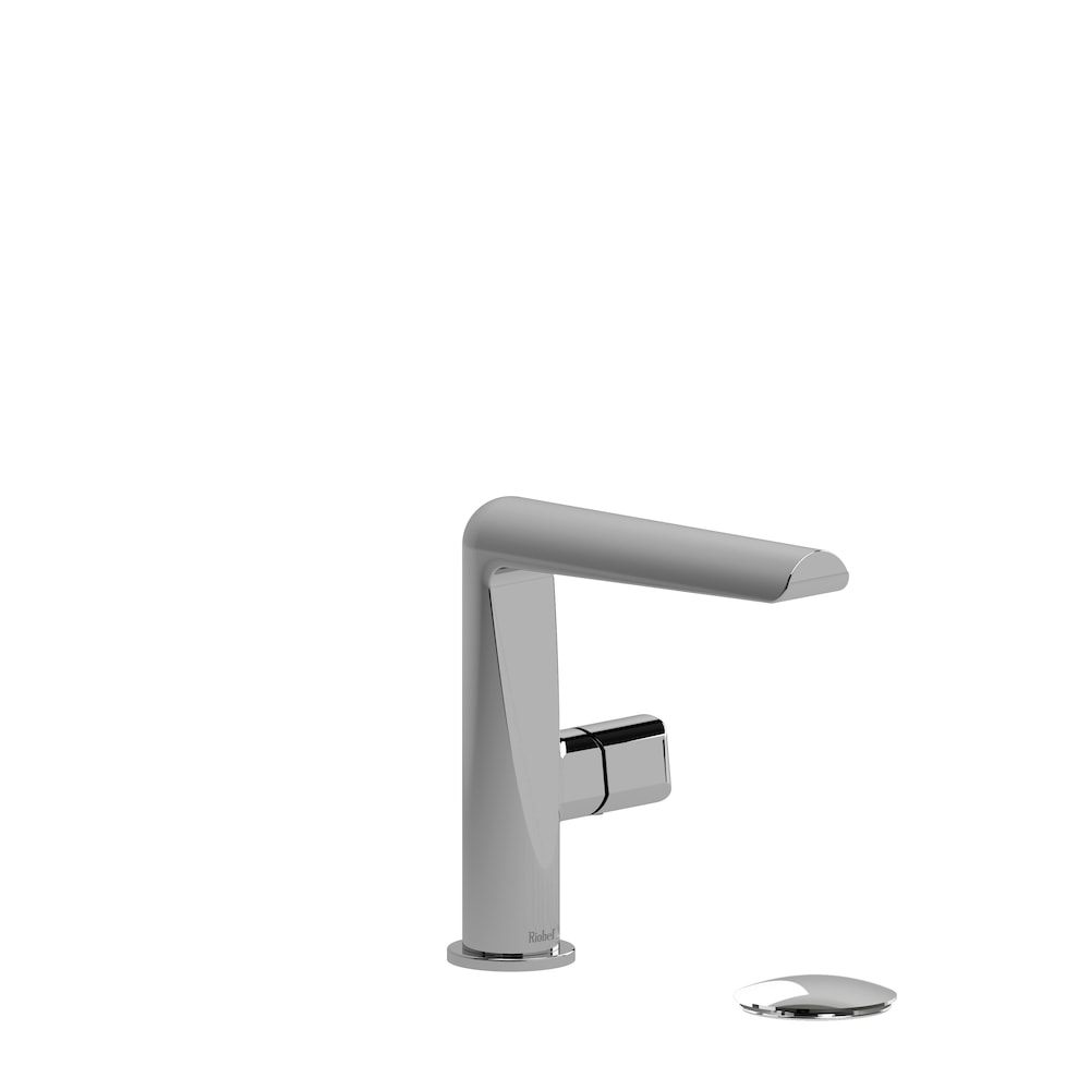 Parabola Single Handle Lavatory Faucet with Drain in Chrome