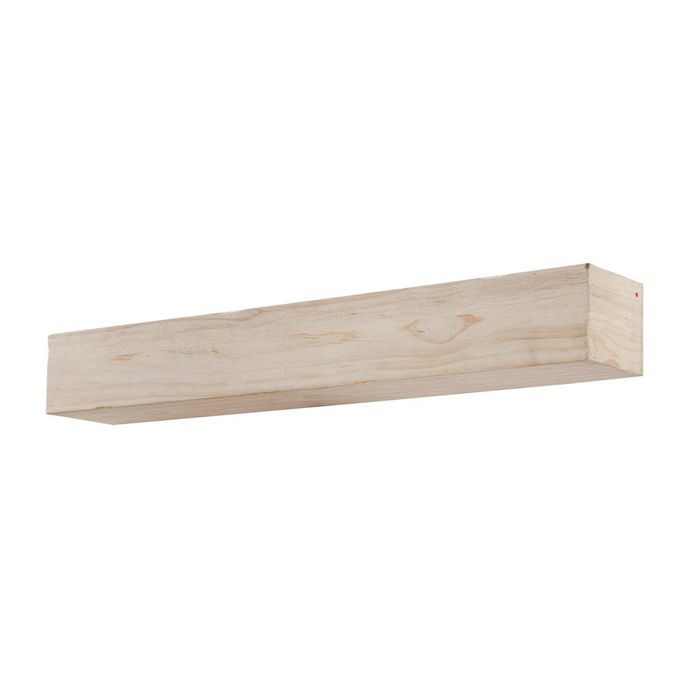 L'étagère ou étagère de cheminée Lexington 72" rustique vieillie non finie