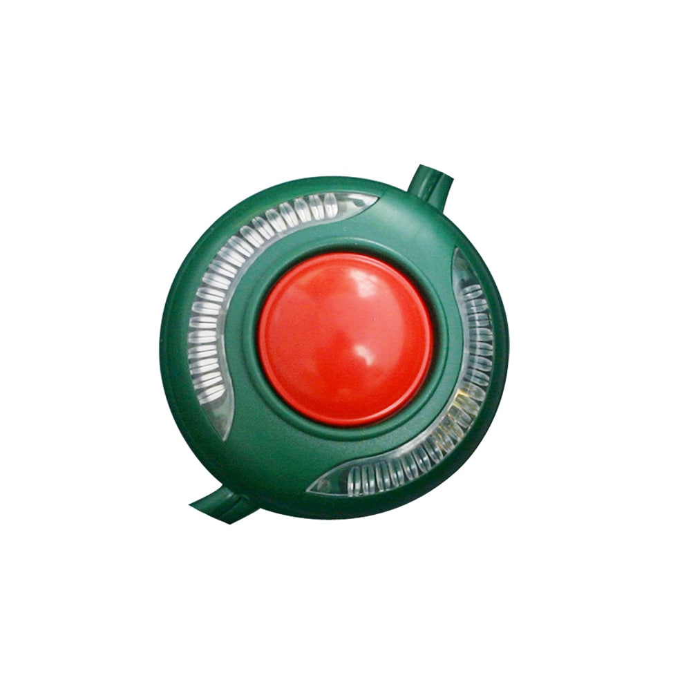 6 ft. 16 Gauge 13 Amps Indoor Light Duty 3-Outlet Extension Cord with Footswitch, Green