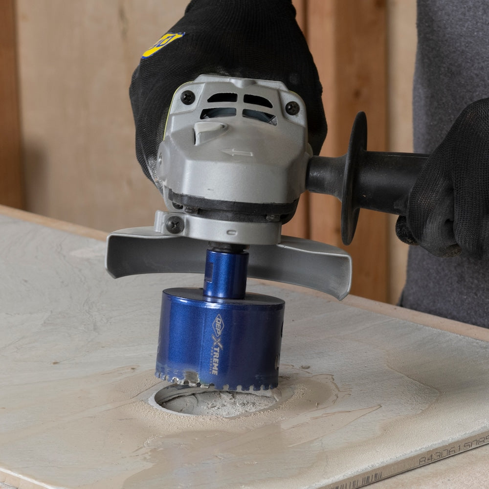 WETDRY 2-1/2 in. Diamond Hole Saw for Grinders