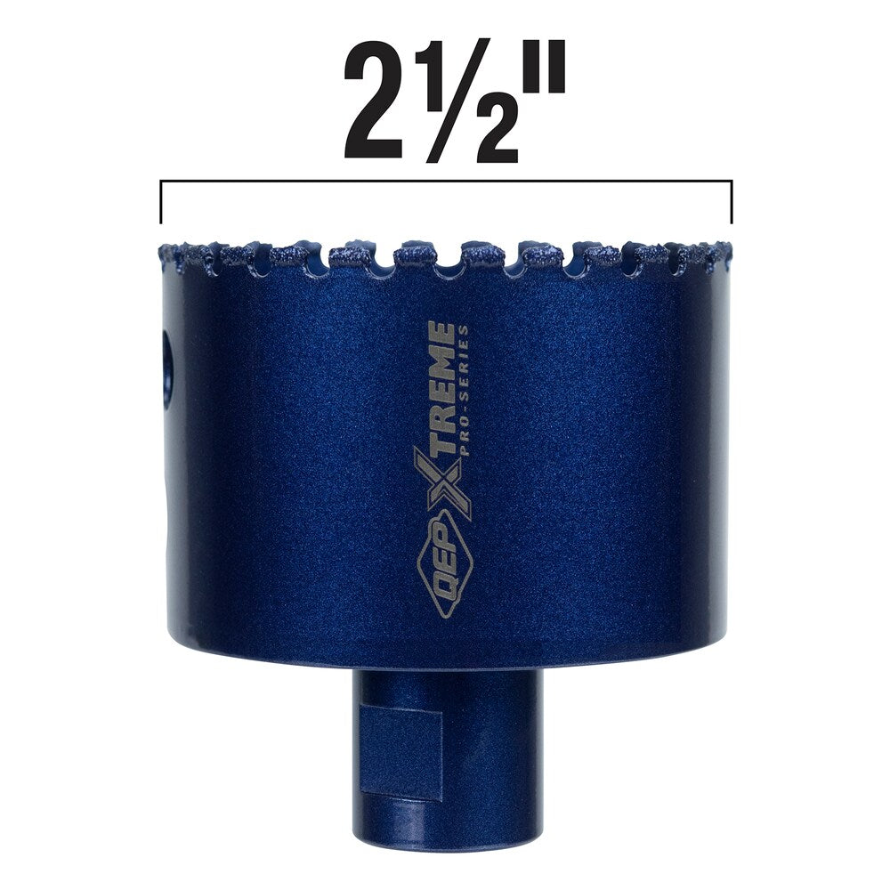 WETDRY 2-1/2 in. Diamond Hole Saw for Grinders
