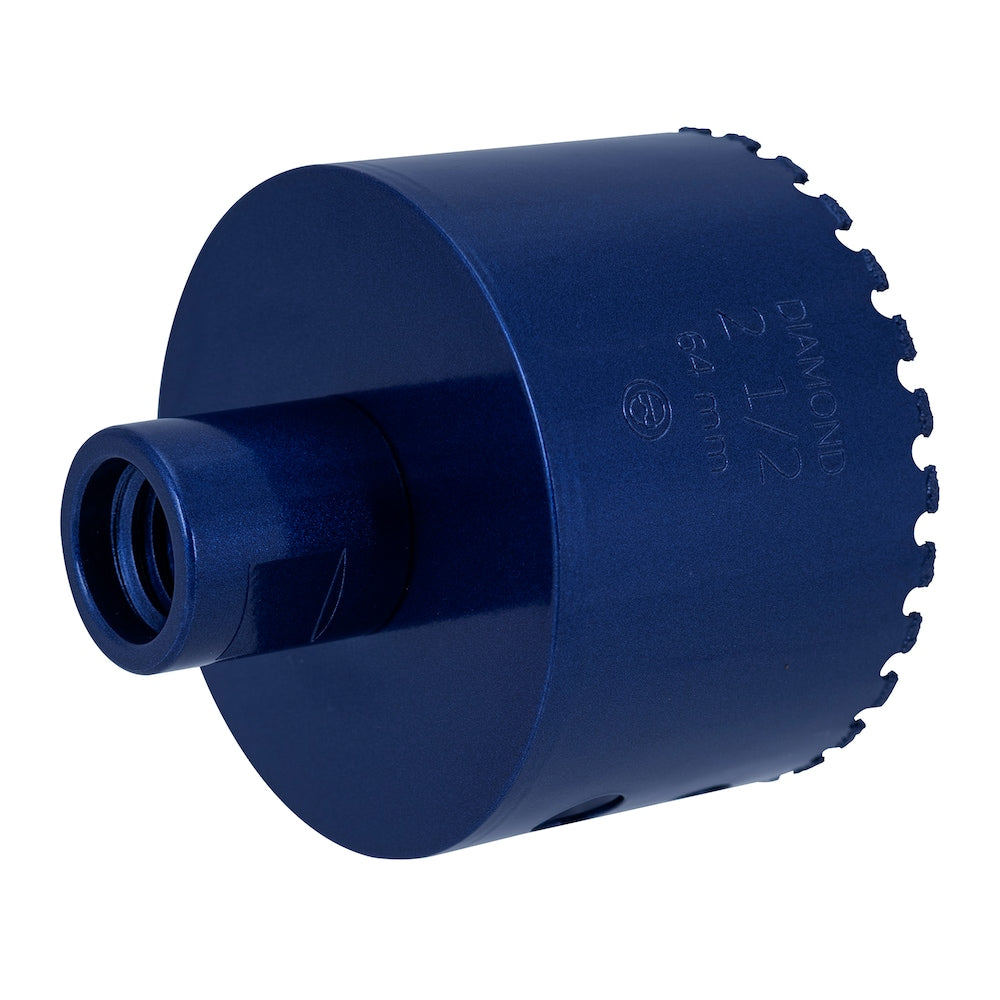 WETDRY 2-1/2 in. Diamond Hole Saw for Grinders
