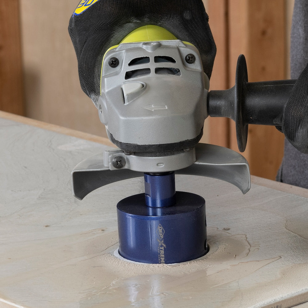 WETDRY 2-1/2 in. Diamond Hole Saw for Grinders
