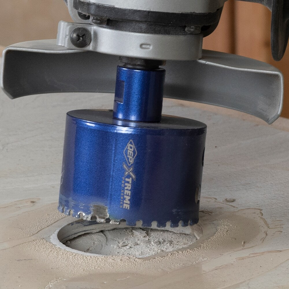 WETDRY 2-1/2 in. Diamond Hole Saw for Grinders