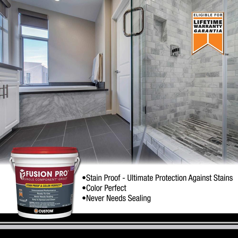 Fusion Pro 640 Arctic White 1 Gal. Single Component Grout