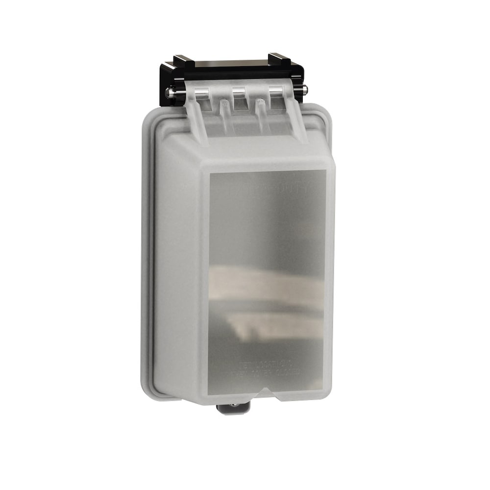 1 Gang Outside Verticle Mount Extra Duty While-In-Use Decorator Device Cover